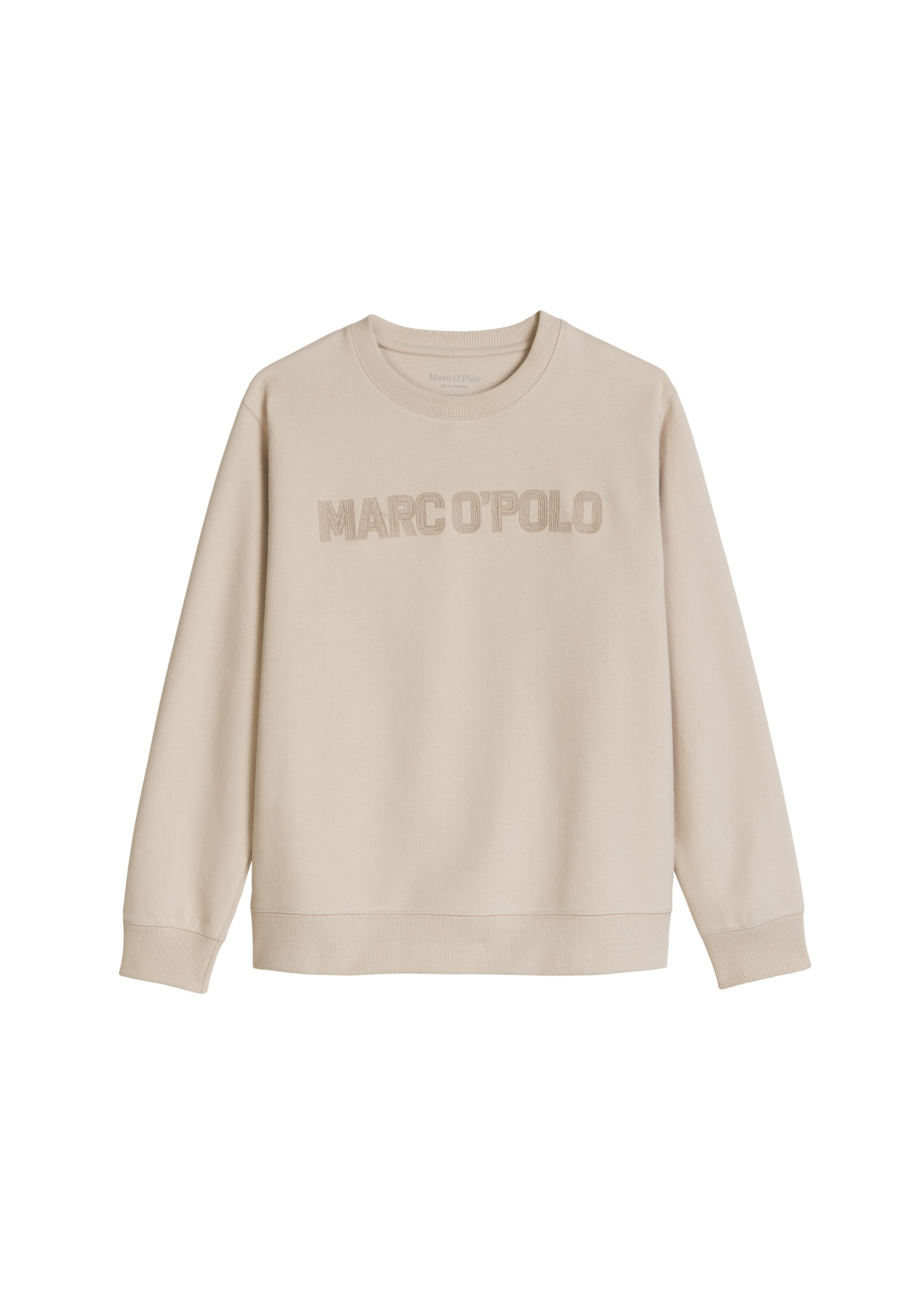 Marc O'Polo Sweatshirt in Beige: front