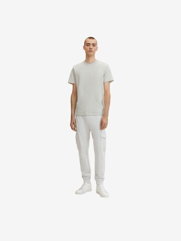 TOM TAILOR Tapered Cargo trousers in Grey