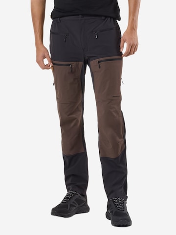 regular Pantaloni per outdoor 'Lofoten' di SWEDEMOUNT in marrone: frontale
