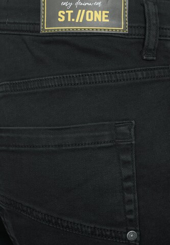 Street One MEN Regular Pants in Black