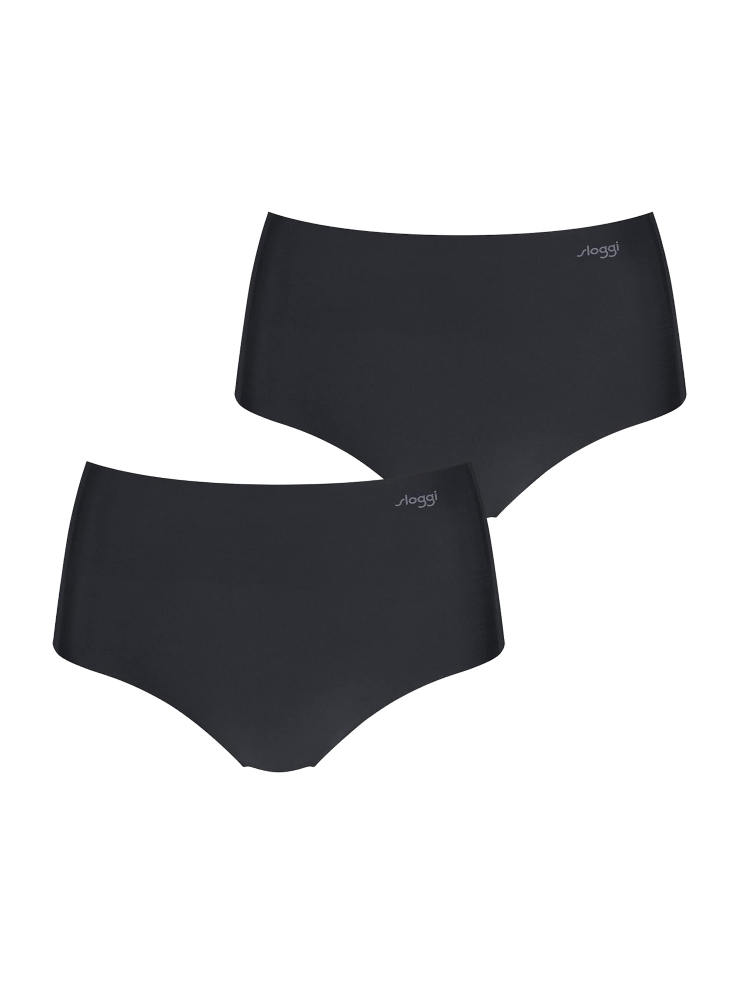 Slip SLOGGI en noir : devant