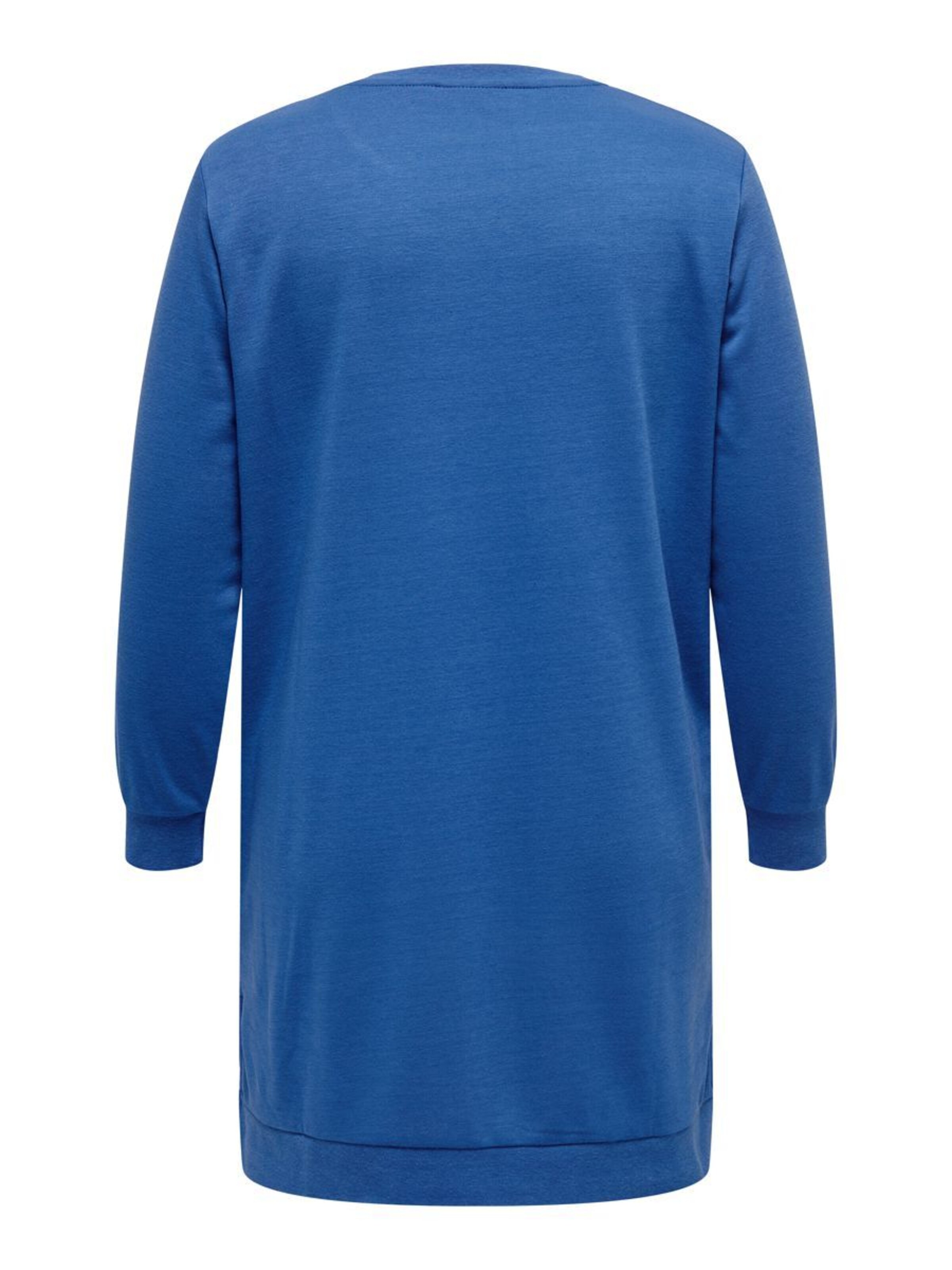 ONLY Carmakoma Jurk in Blauw