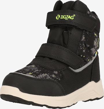 ZigZag Snow Boots 'Ponugra' in Black: front