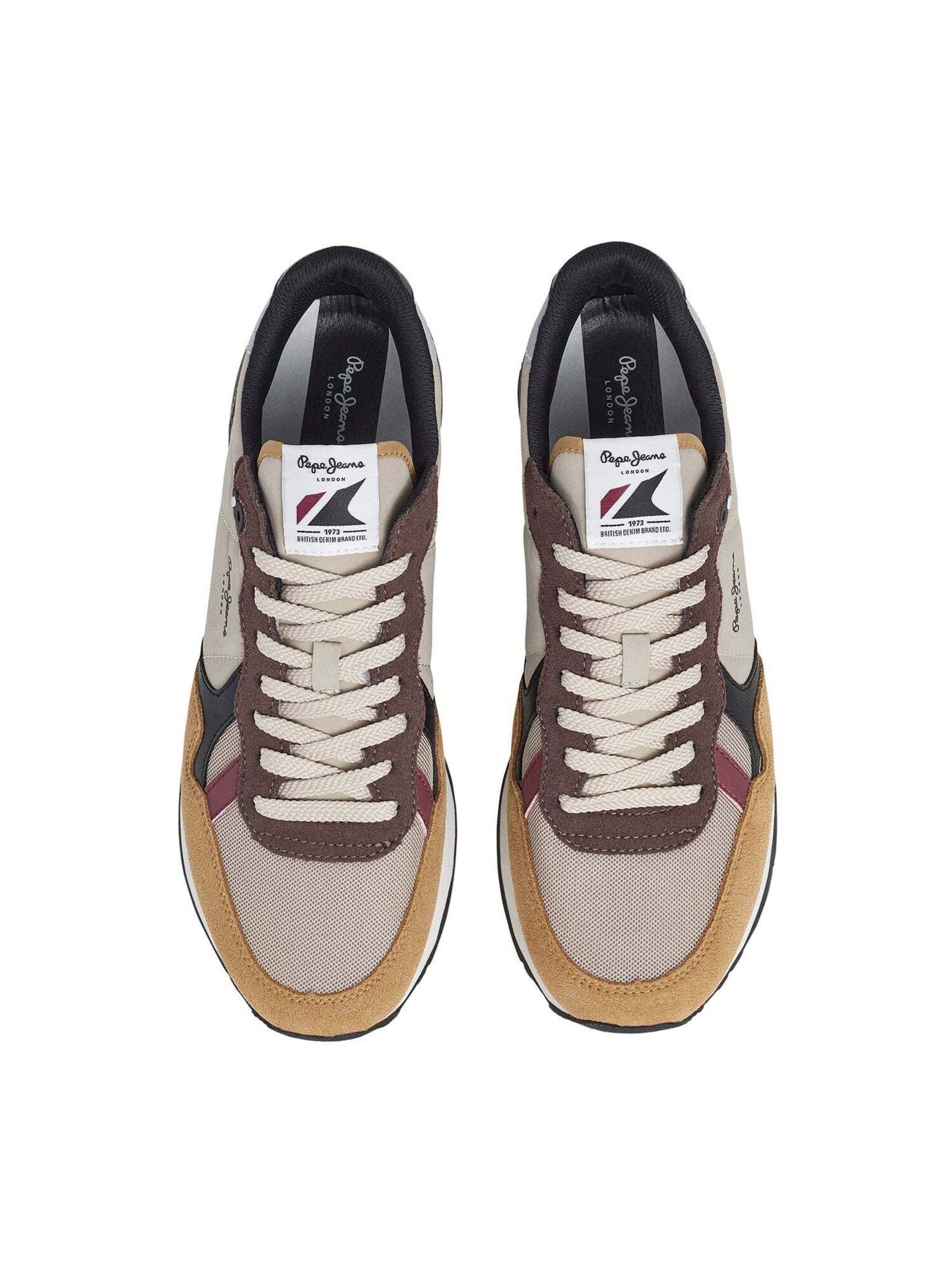 Pepe Jeans Platform trainers in Beige