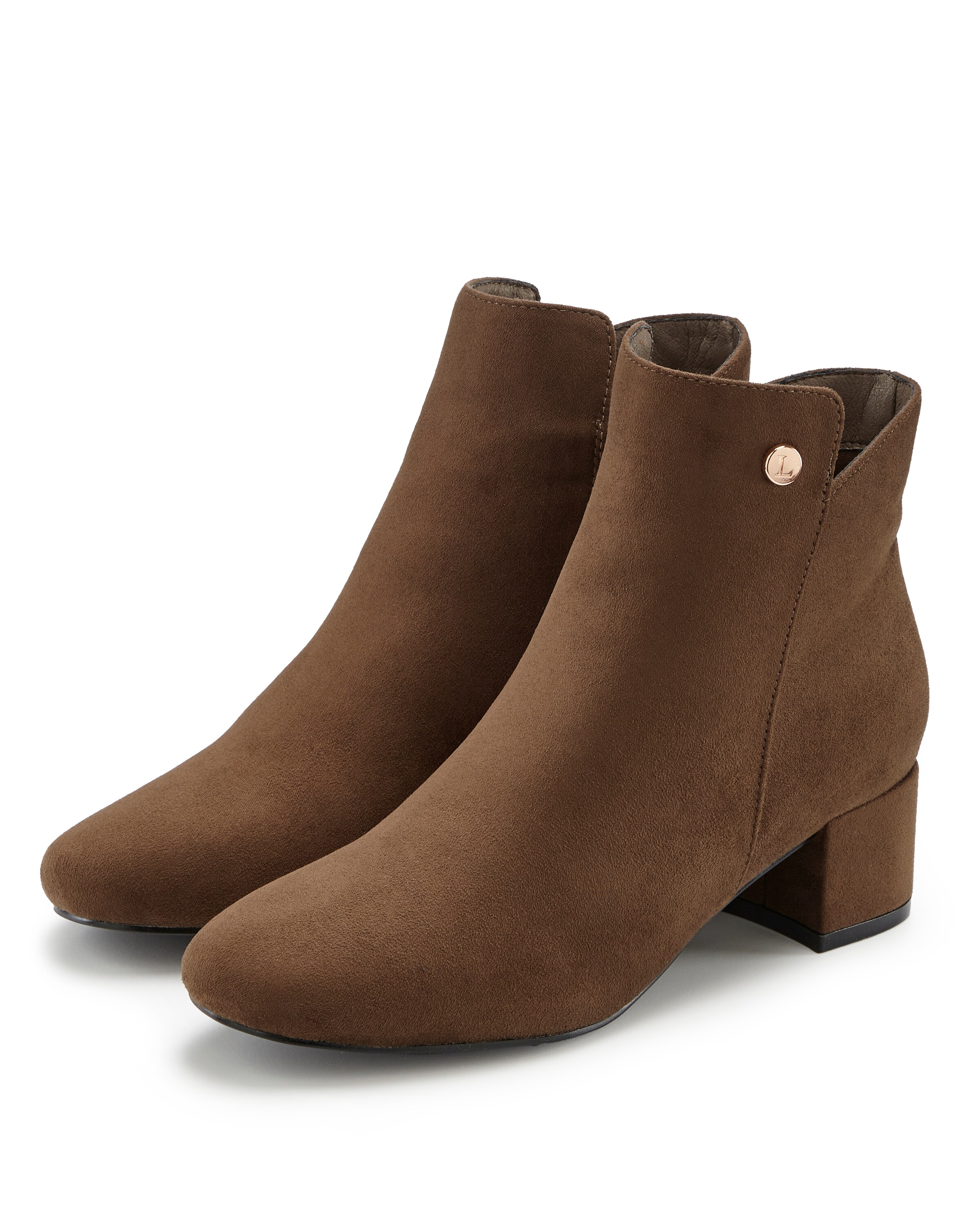 LASCANA Ankle Boots in Brown