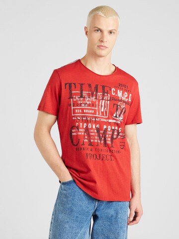 CAMP DAVID T-Shirt 'The Craftsmen' in Rot: predná strana