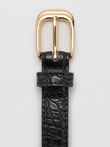 Ceinture 'MIRTA' MANGO en noir