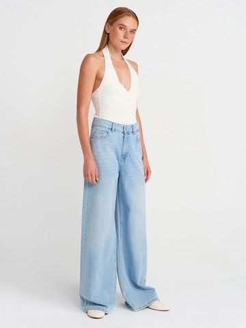 Tops en tricot Dilvin en blanc