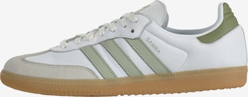 ADIDAS ORIGINALS Низкие кроссовки 'Samba' в Белый: спереди