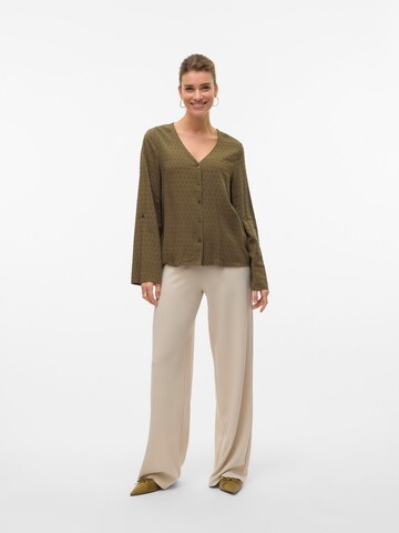 VERO MODA Blouse 'SNRonja' in Groen