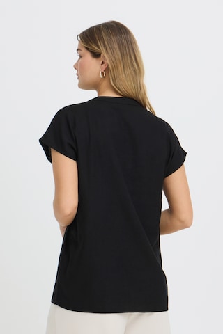 Fransa Bluse 'JETT' in Schwarz