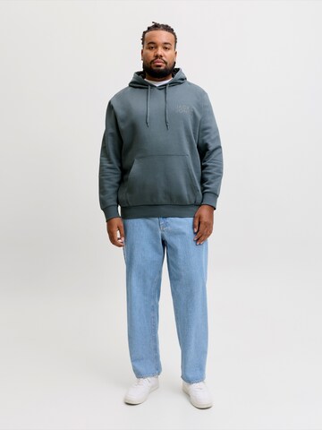 Jack & Jones Plus Sweatshirt 'JJECORP' in Grey