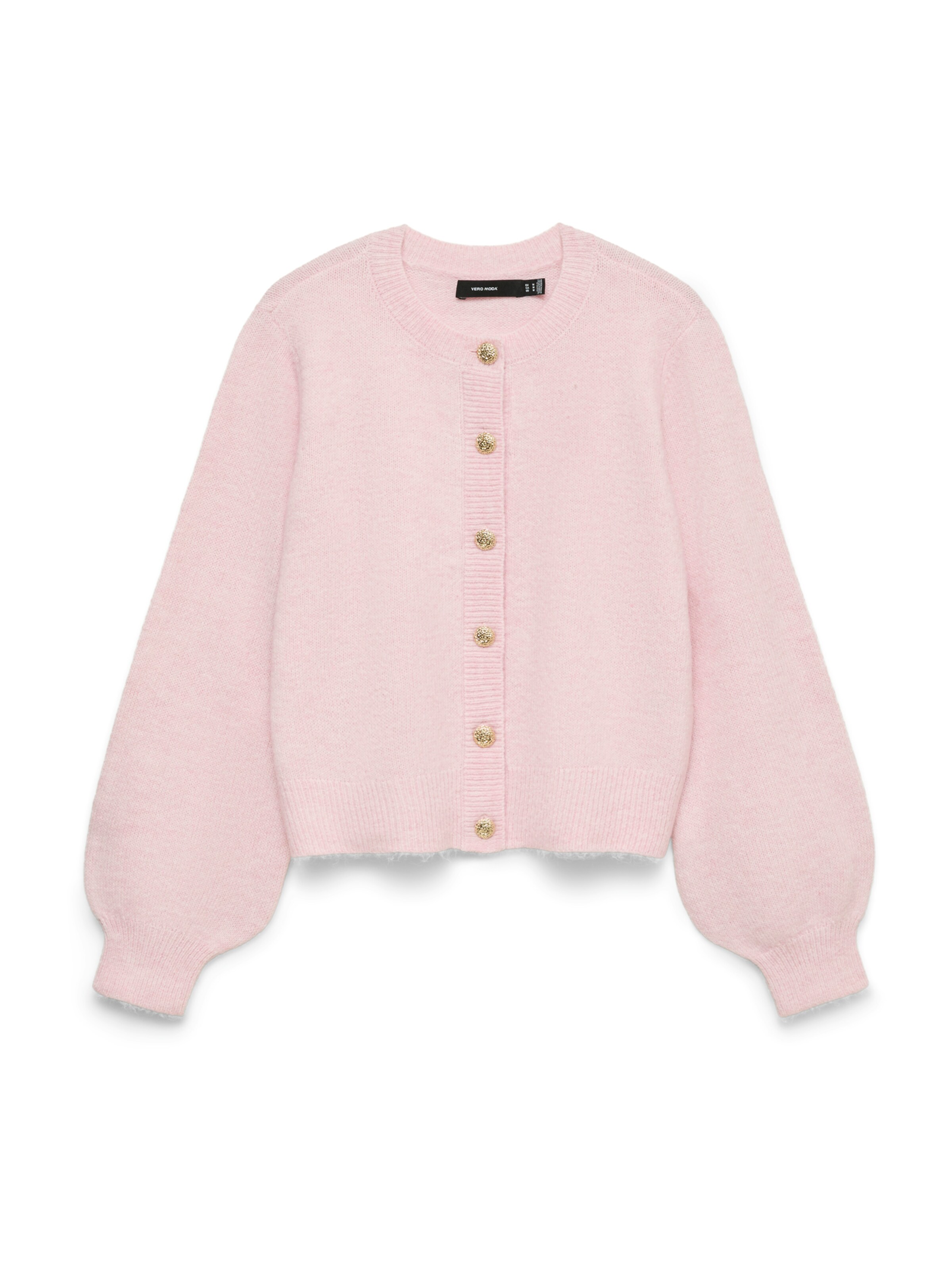 Cardigan 'VMHazel' VERO MODA en rose : devant