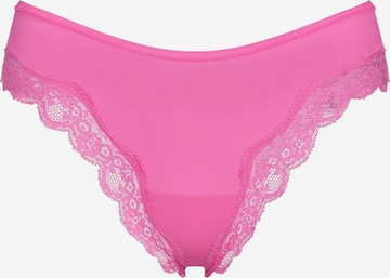 cfab - Tanga 'Lace Tanga' en rosa: frente