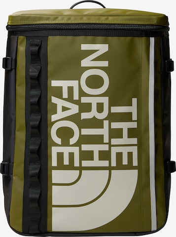 THE NORTH FACE Спортивный рюкзак в Зеленый: спереди