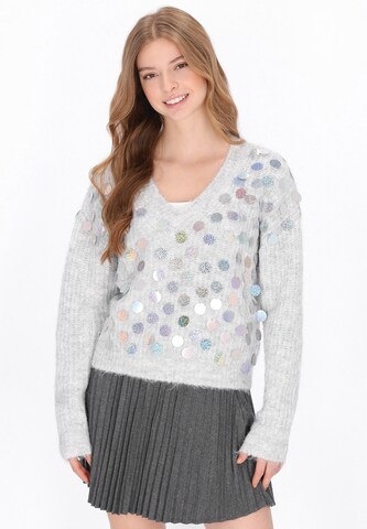 MYMO - Jersey en gris: frente