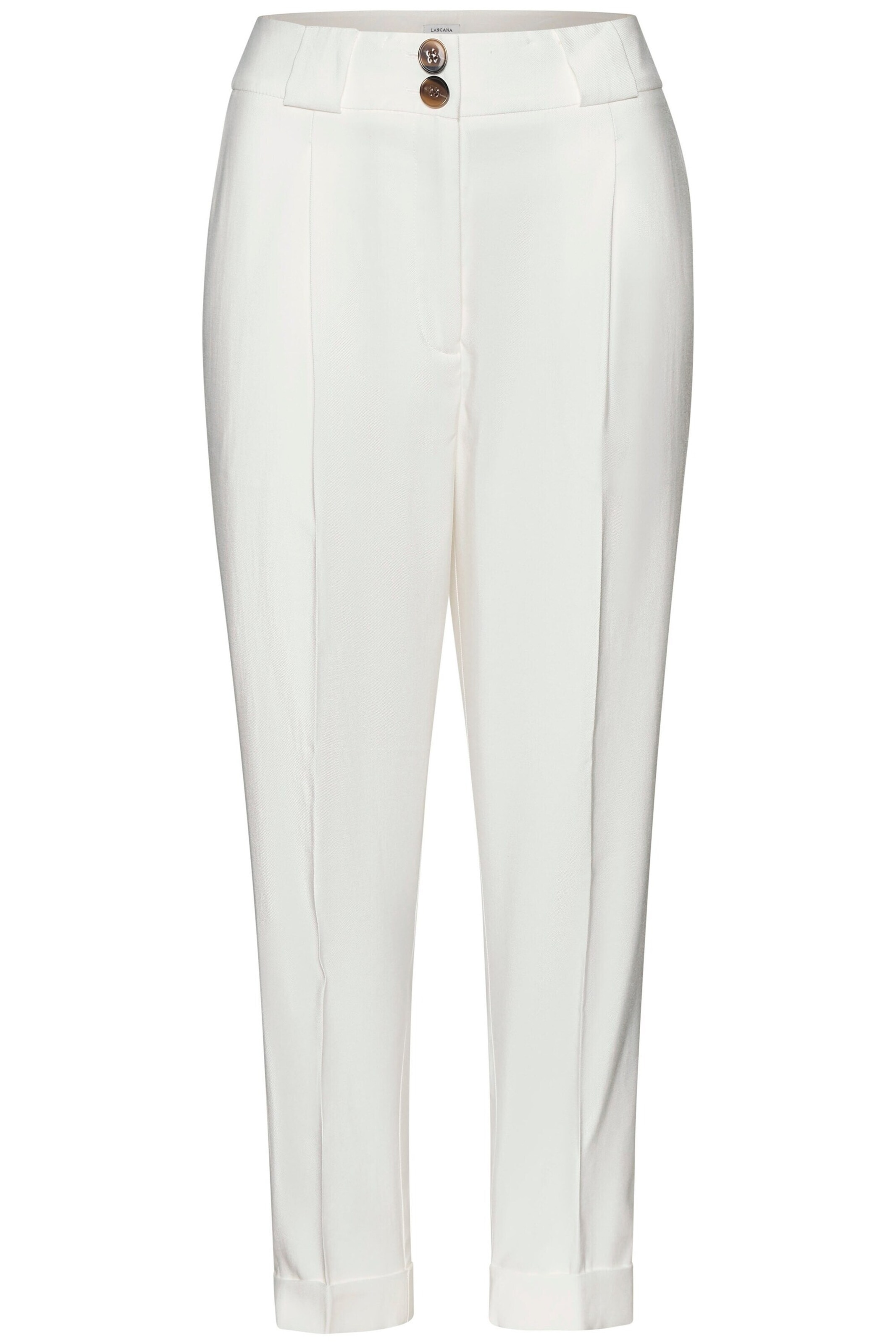 LASCANA - Loosefit Calças em branco: frente