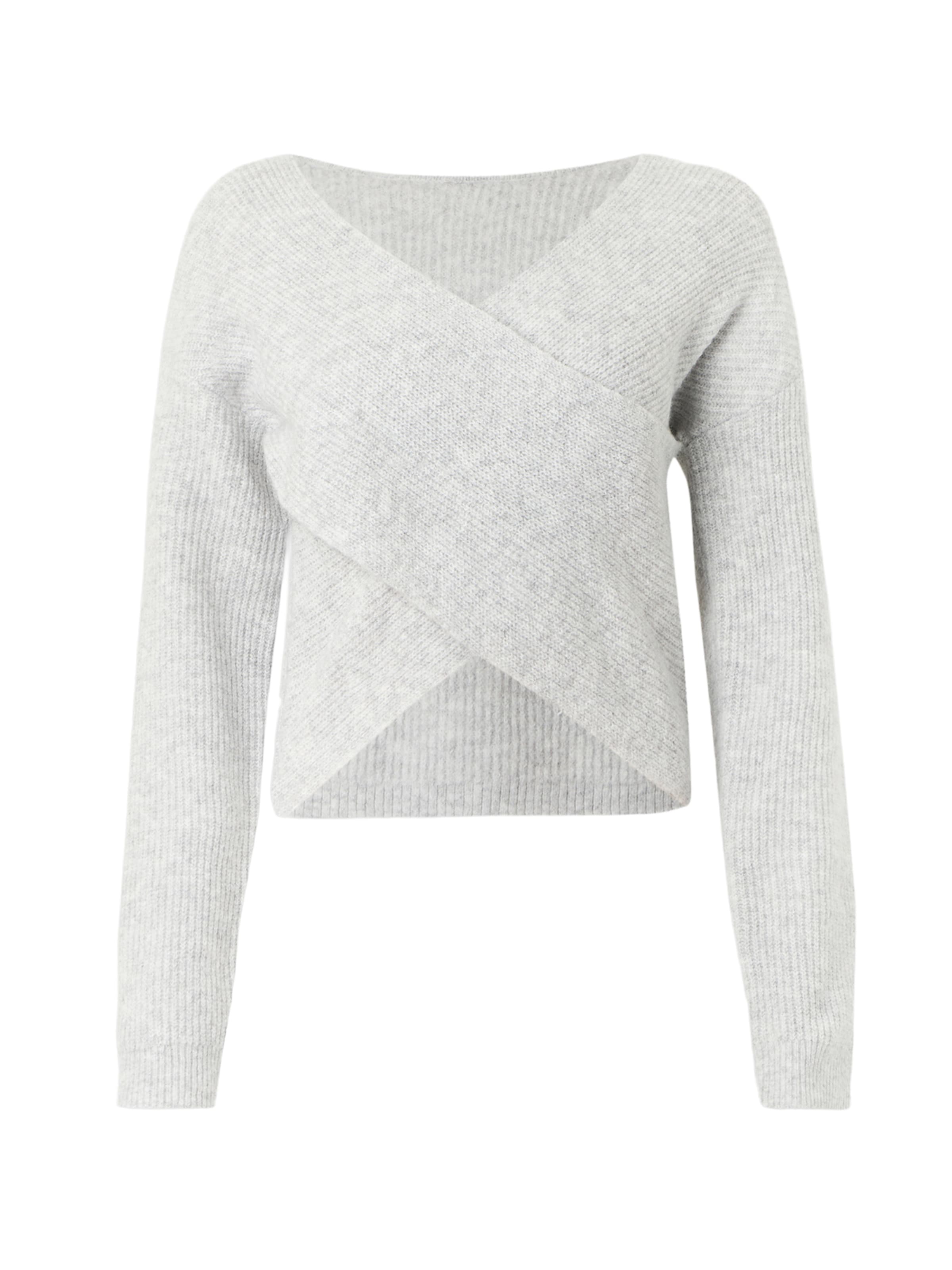 PIECES Neulepaita 'PCSILLY' värissä harmaa: etupuoli