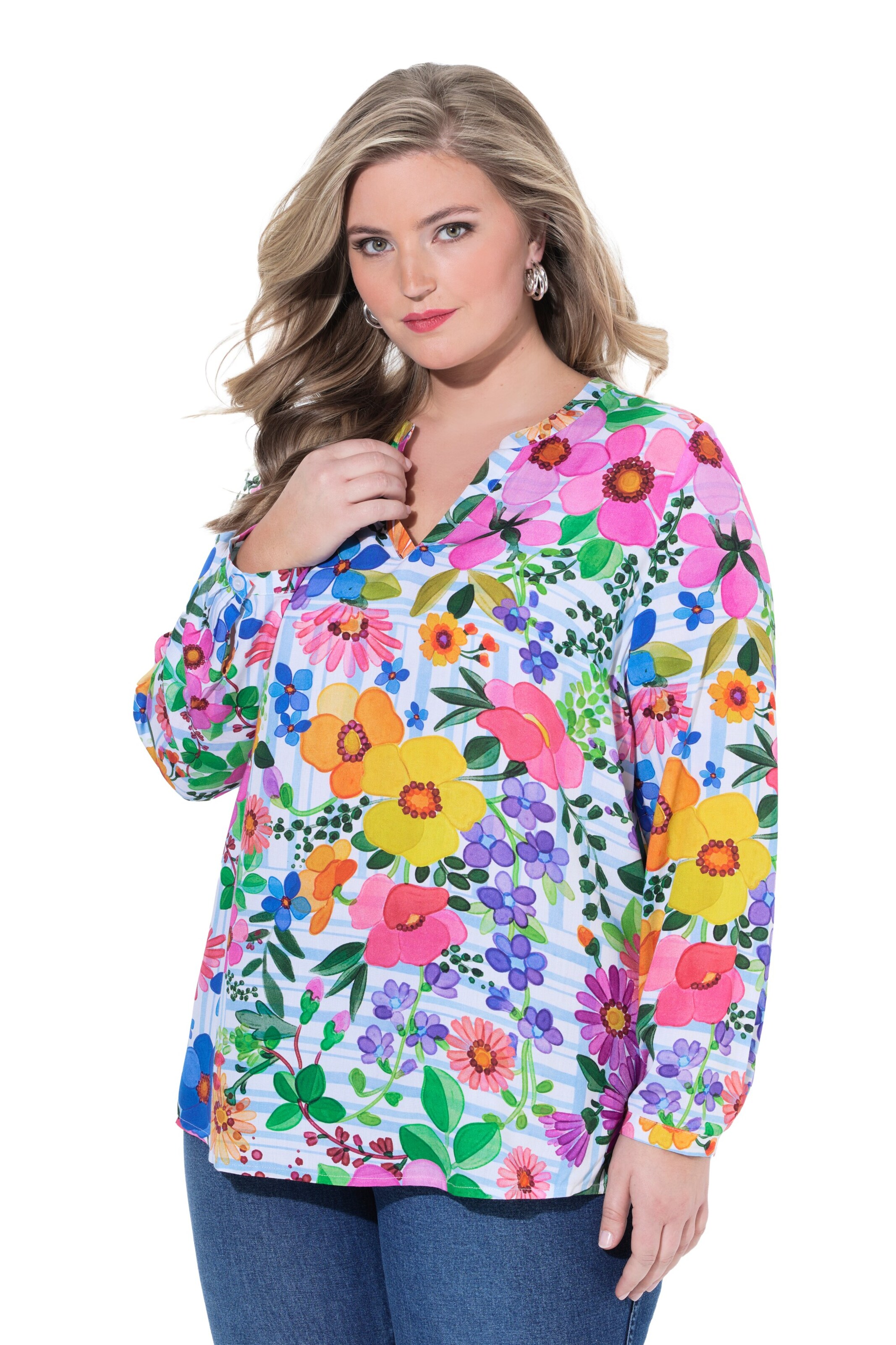 MIAMODA Bluse in Mischfarben: Vorderseite