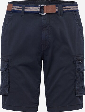 Pantalon cargo BLEND en noir : devant