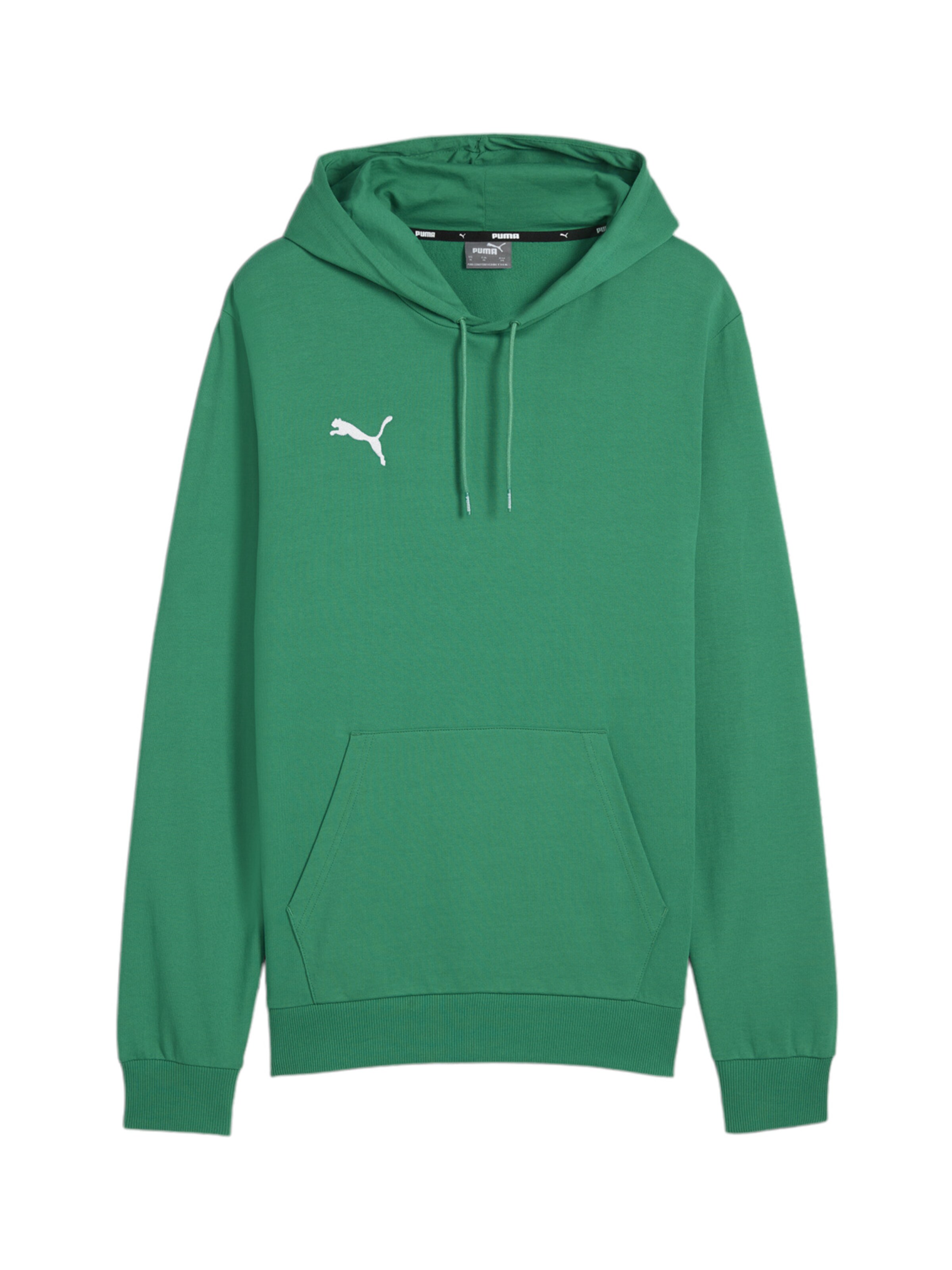 PUMA Athletic Sweatshirt 'team Goal' in Green: front