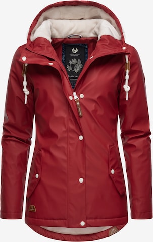 Ragwear Weatherproof jacket 'Marge' in Red
