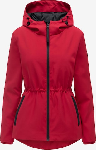 Veste fonctionnelle 'Katzilein 16' MARIKOO en rouge : devant