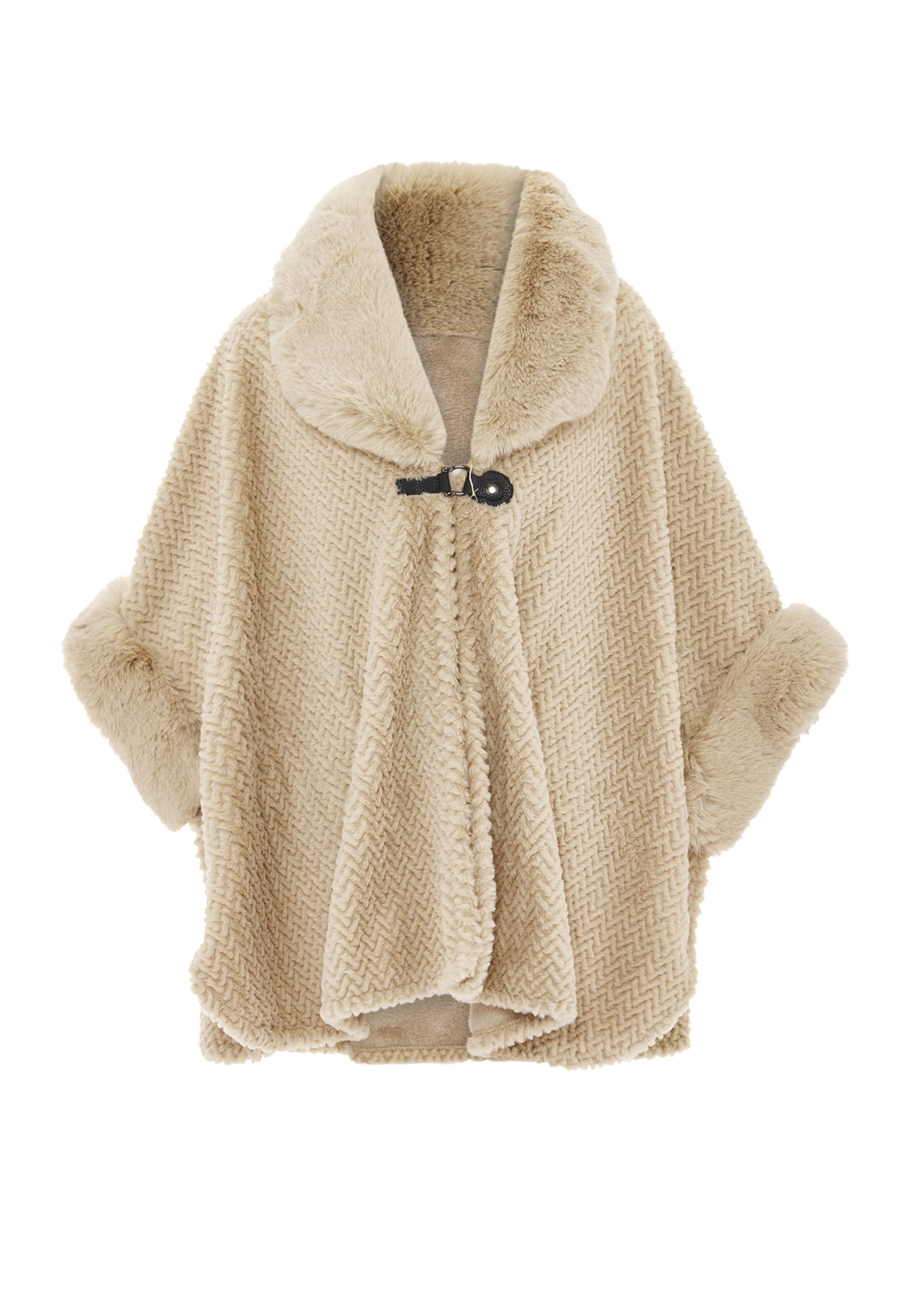 FRAULLY - Capa en beige: frente