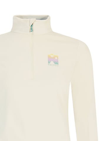 PROTEST Sportief sweatshirt 'PRTGentle' in Wit