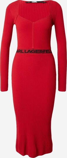 Karl Lagerfeld Kleid in rot / schwarz, Produktansicht