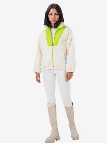 Veste en polaire Bigdart en blanc