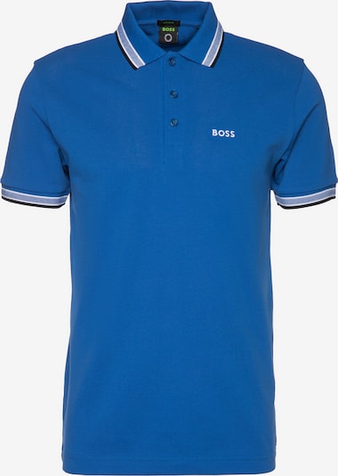 BOSS T-shirt 'Paddy' i royalblå / svart / vit, Produktvy
