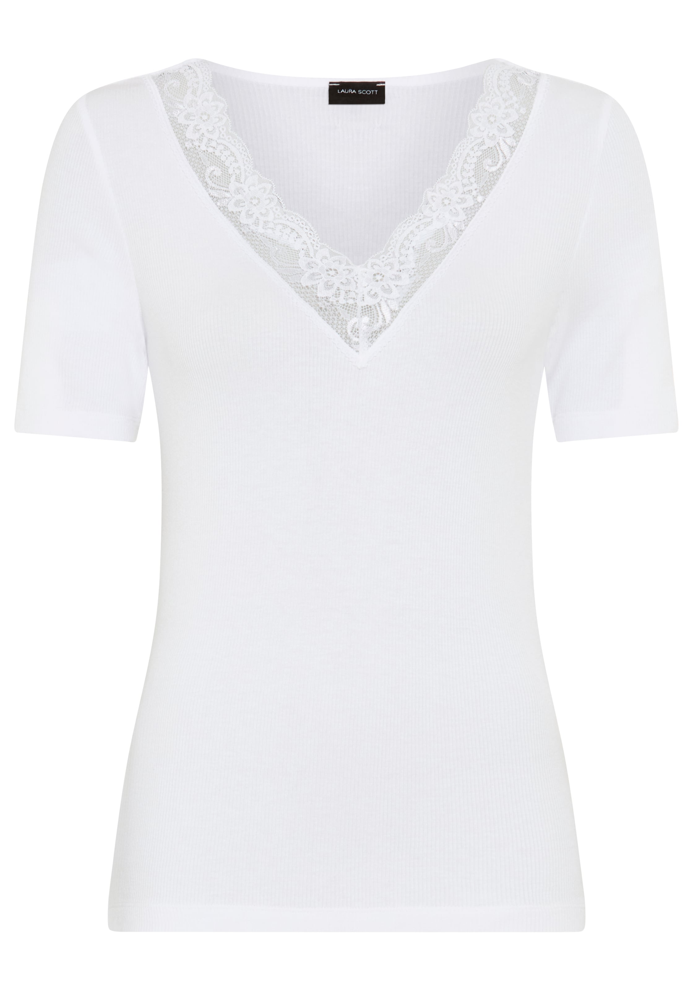LAURA SCOTT Shirt in White: front