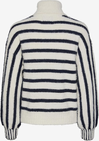 PIECES - Pullover 'SMIA' em branco