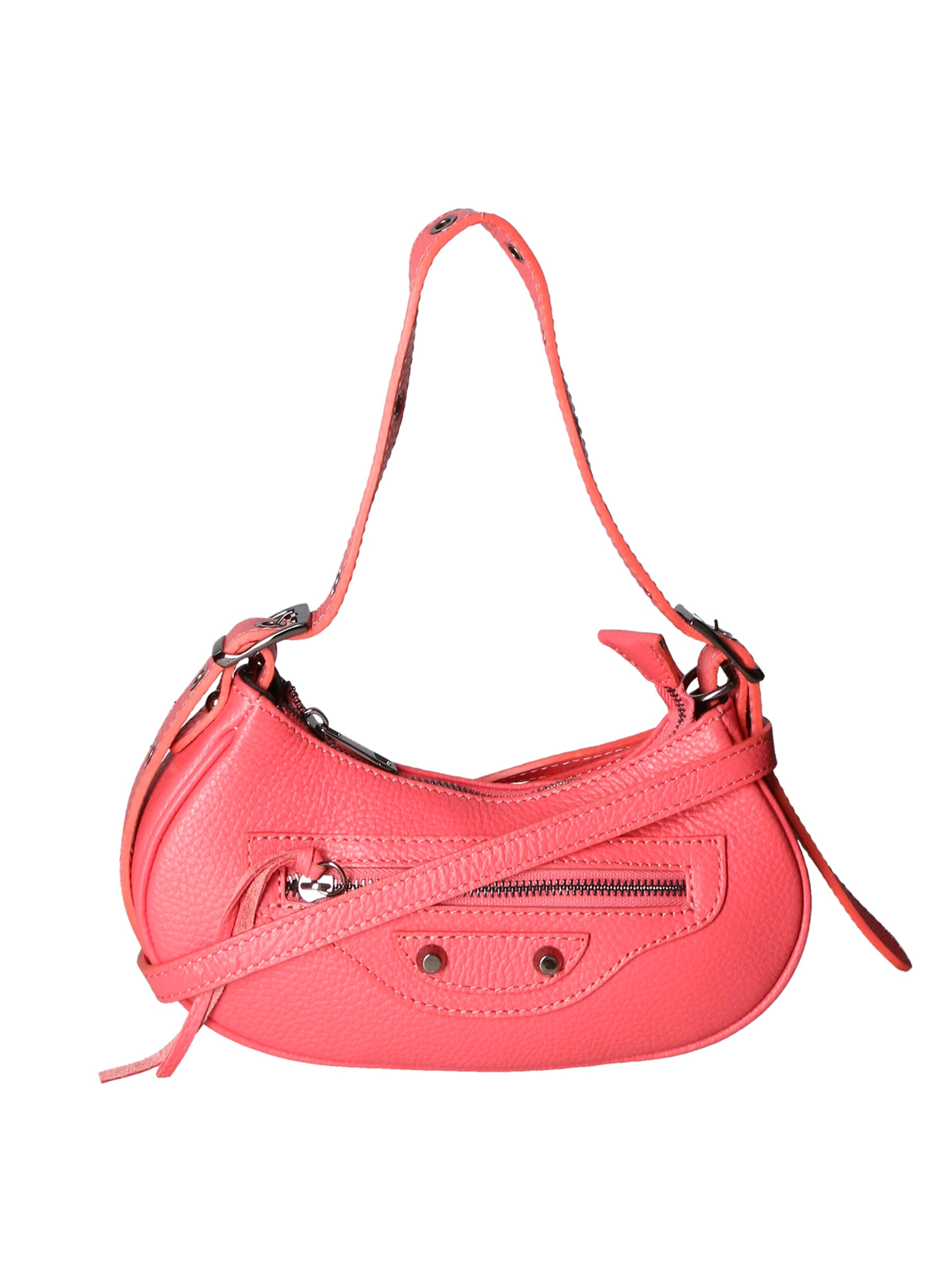 Borsa a spalla di Gave Lux in rosa: frontale