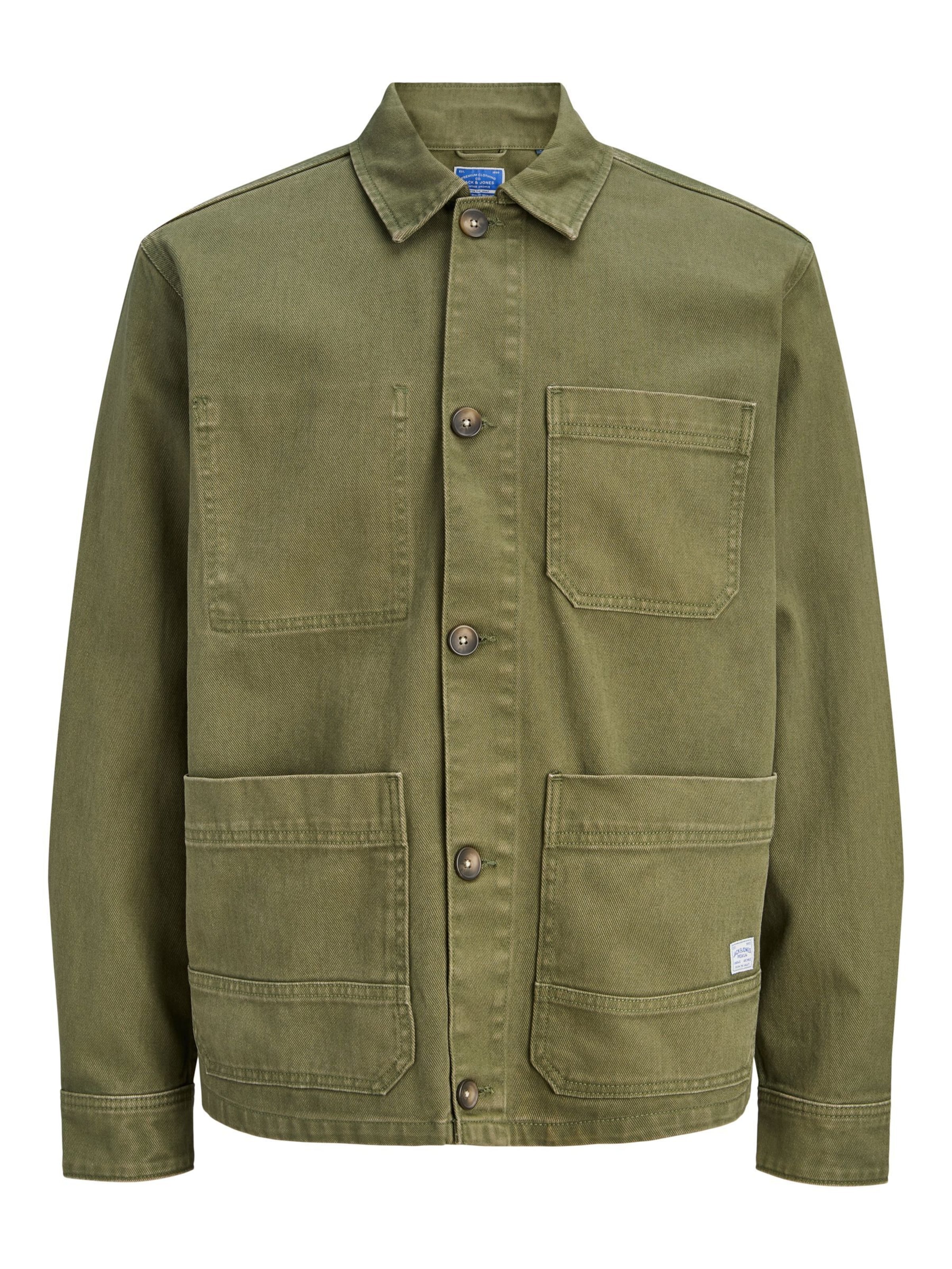 Chemise JACK & JONES en vert : devant