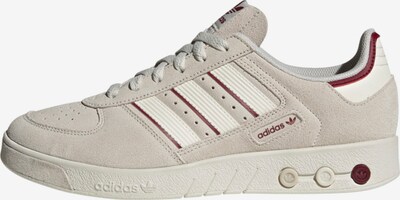 ADIDAS ORIGINALS Sneaker 'GS Court' in grau / weinrot, Produktansicht