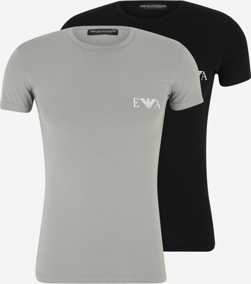 Emporio Armani Undershirt in Grey: front