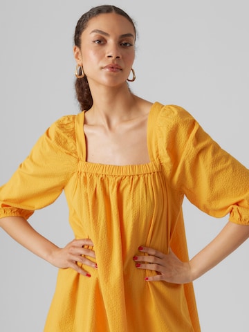 VERO MODA - Vestido 'Macia' en amarillo