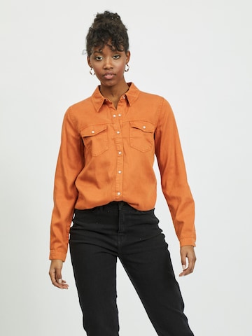 VILA - Blusa 'Bista' em laranja: frente