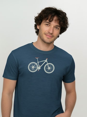 Maglia funzionale ' Loom Bike Mountain ' di GREENBOMB in blu