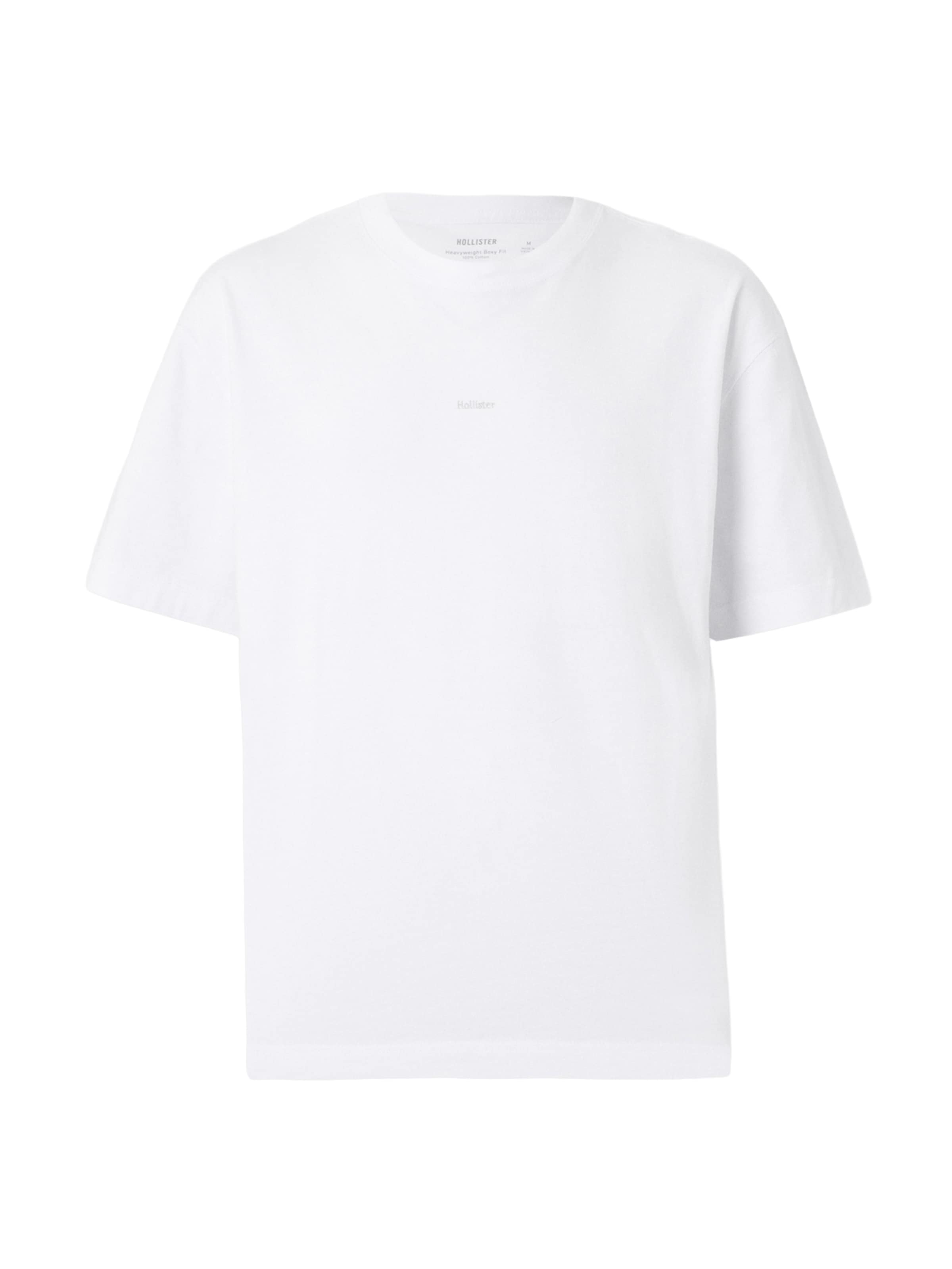 HOLLISTER T-Shirt en blanc, Vue avec produit
