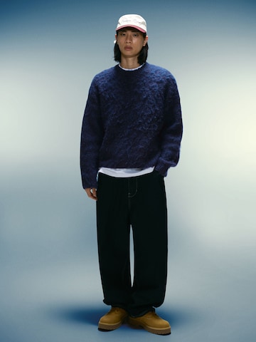 Pull-over Bershka en bleu