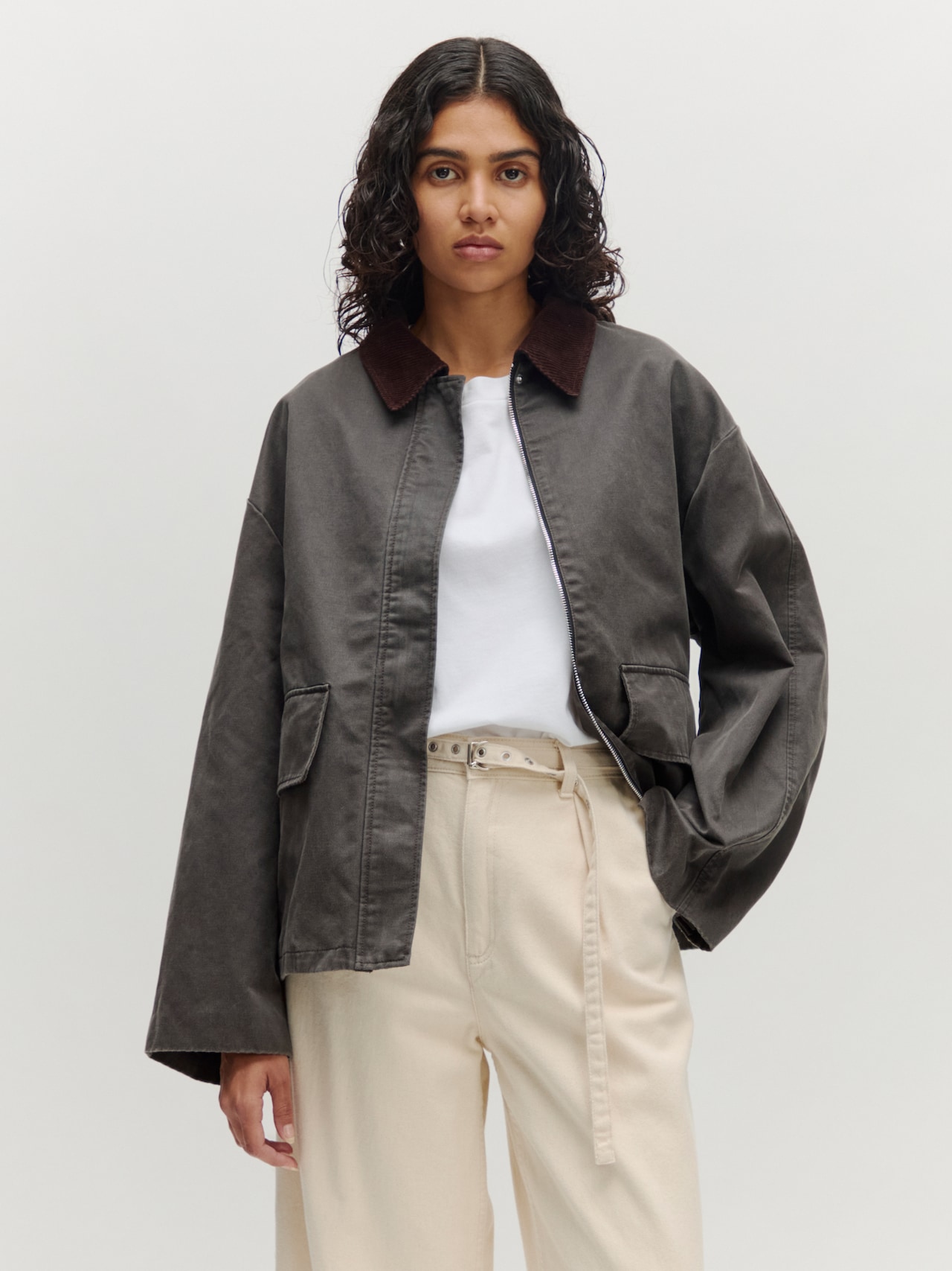 EDITED Produkte Jacke 'Xina' grün