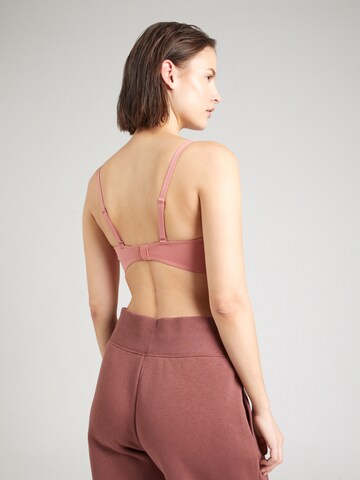 NIKE Bralette Sports bra 'ALATE MINIMALIST' in Pink