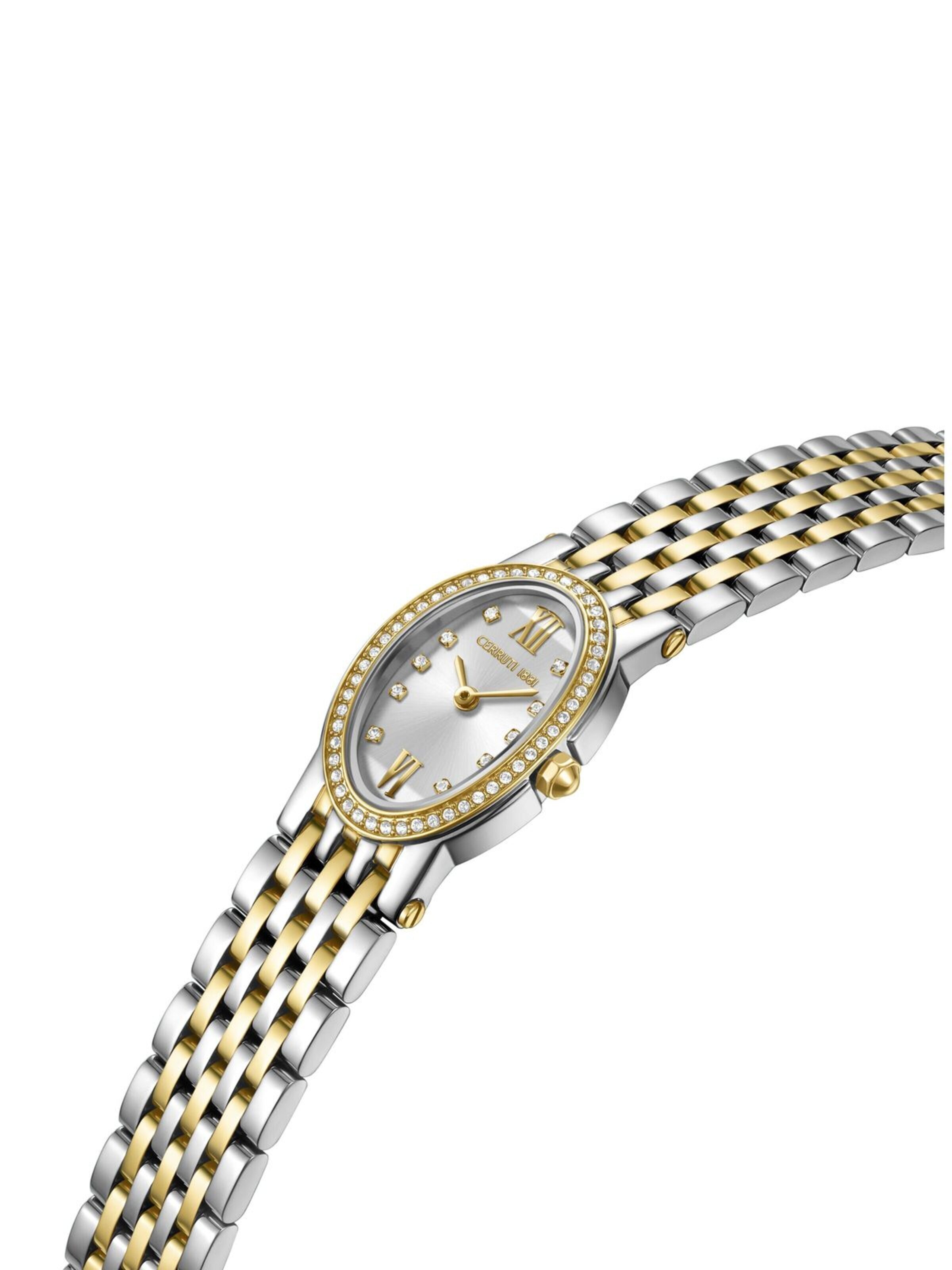 CERRUTI 1881 Analoguhr 'Watch Cerruti Watch Norcia Mini'‌‌‌‌‌‌‌ in Silber
