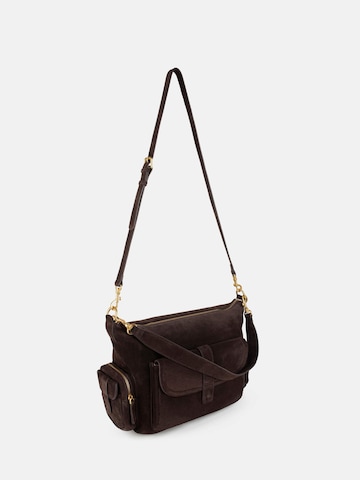 L37 HANDMADE SHOES - Bolso de mano 'GLOBETROTTER' en marrón