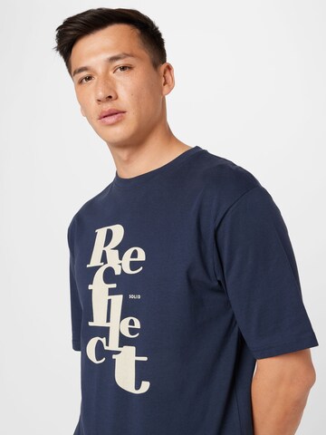 !Solid T-Shirt in Blau