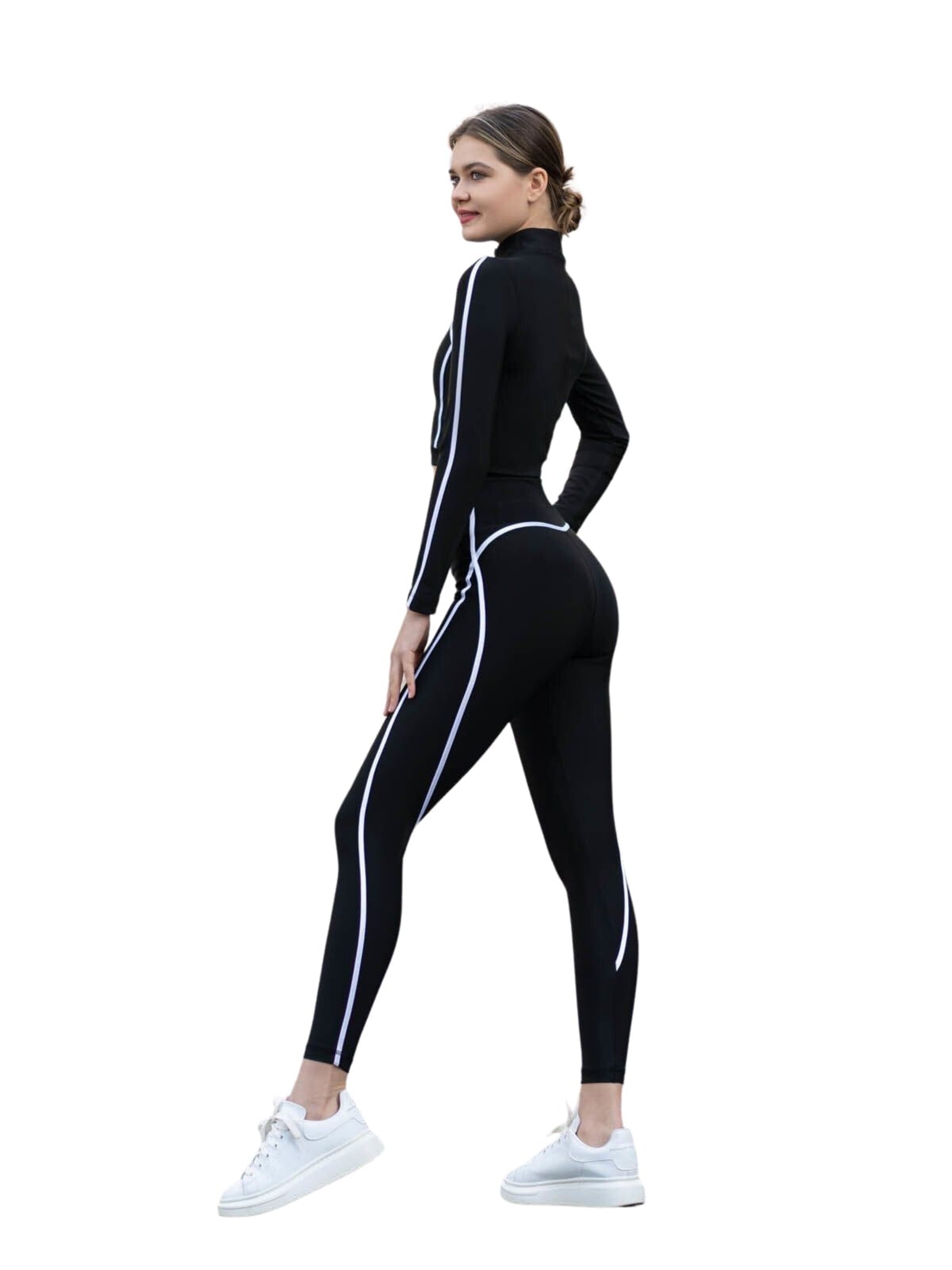 Lismina Slimfit Leggings‌‌ in Schwarz