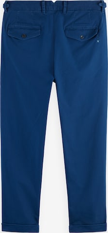 SCOTCH & SODA Tapered Trousers in Blue